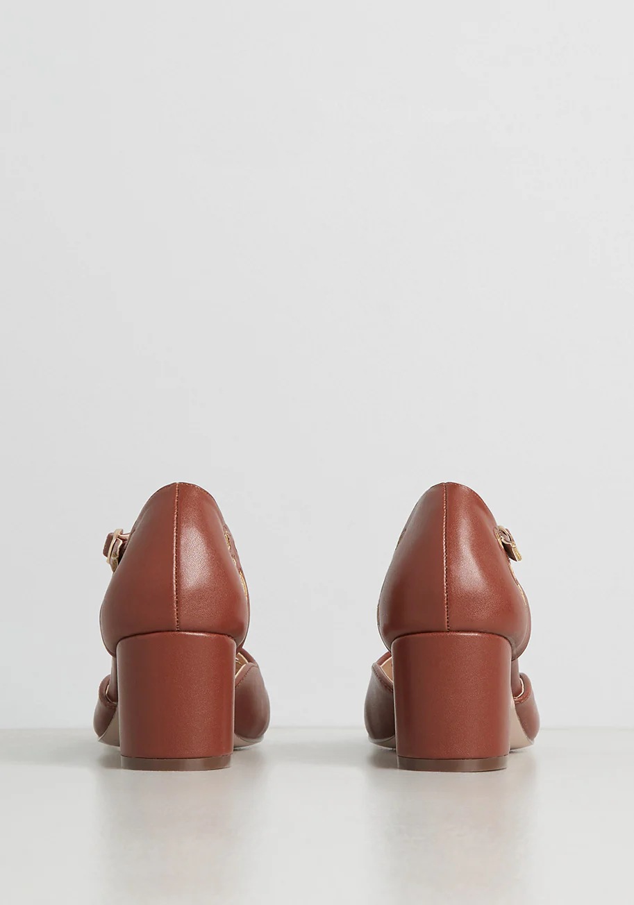 Walk Off With My Heart Ankle Strap Heel - Olabens