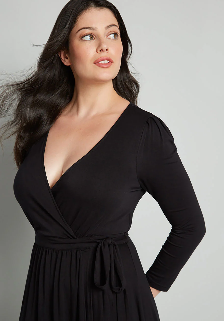 This Is My Moment Wrap Dress - Olabens