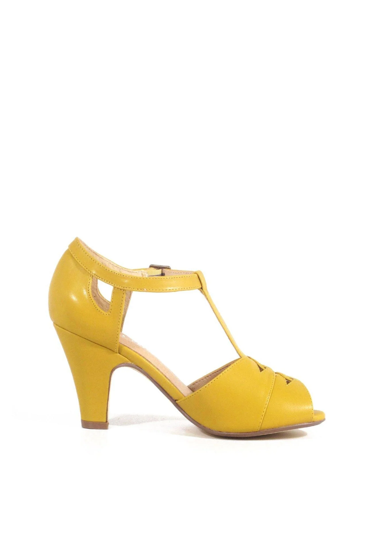 Catherina T-Strap Heels - Olabens
