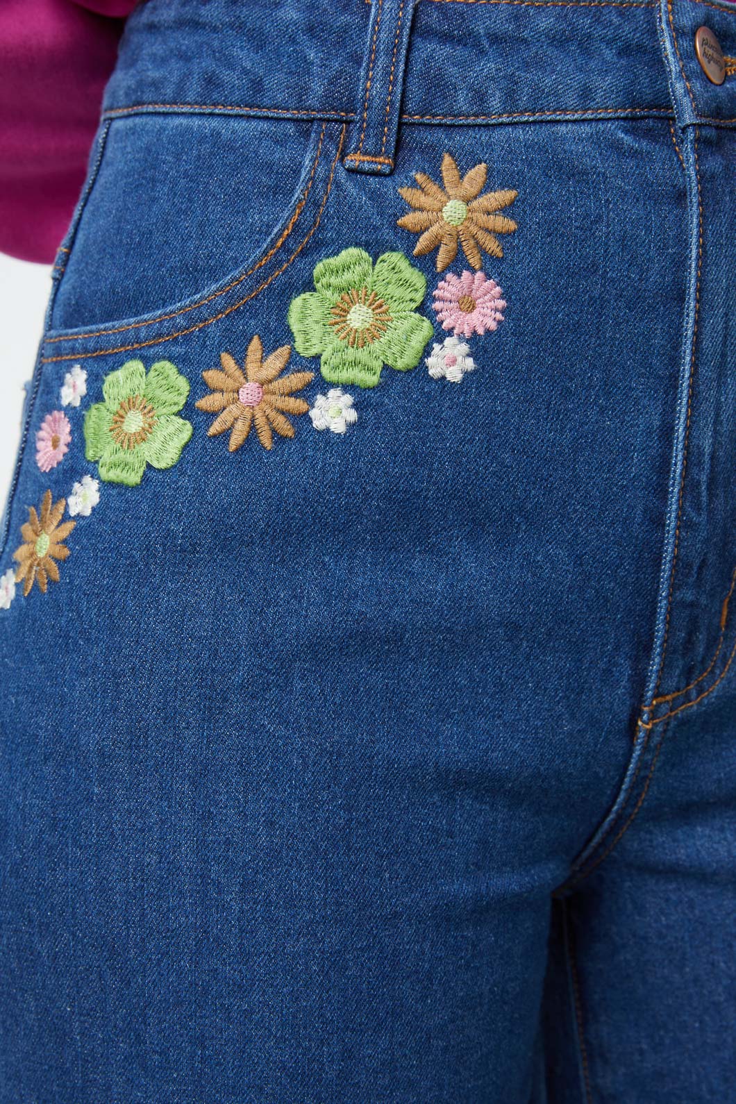 Bridgette Embroidered Jean - Olabens