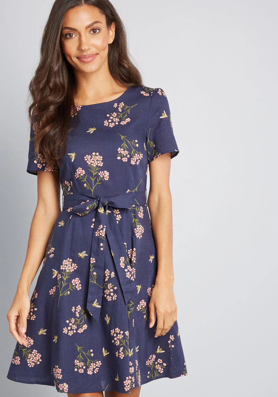 Airy Emphasis Mini Dress - Olabens