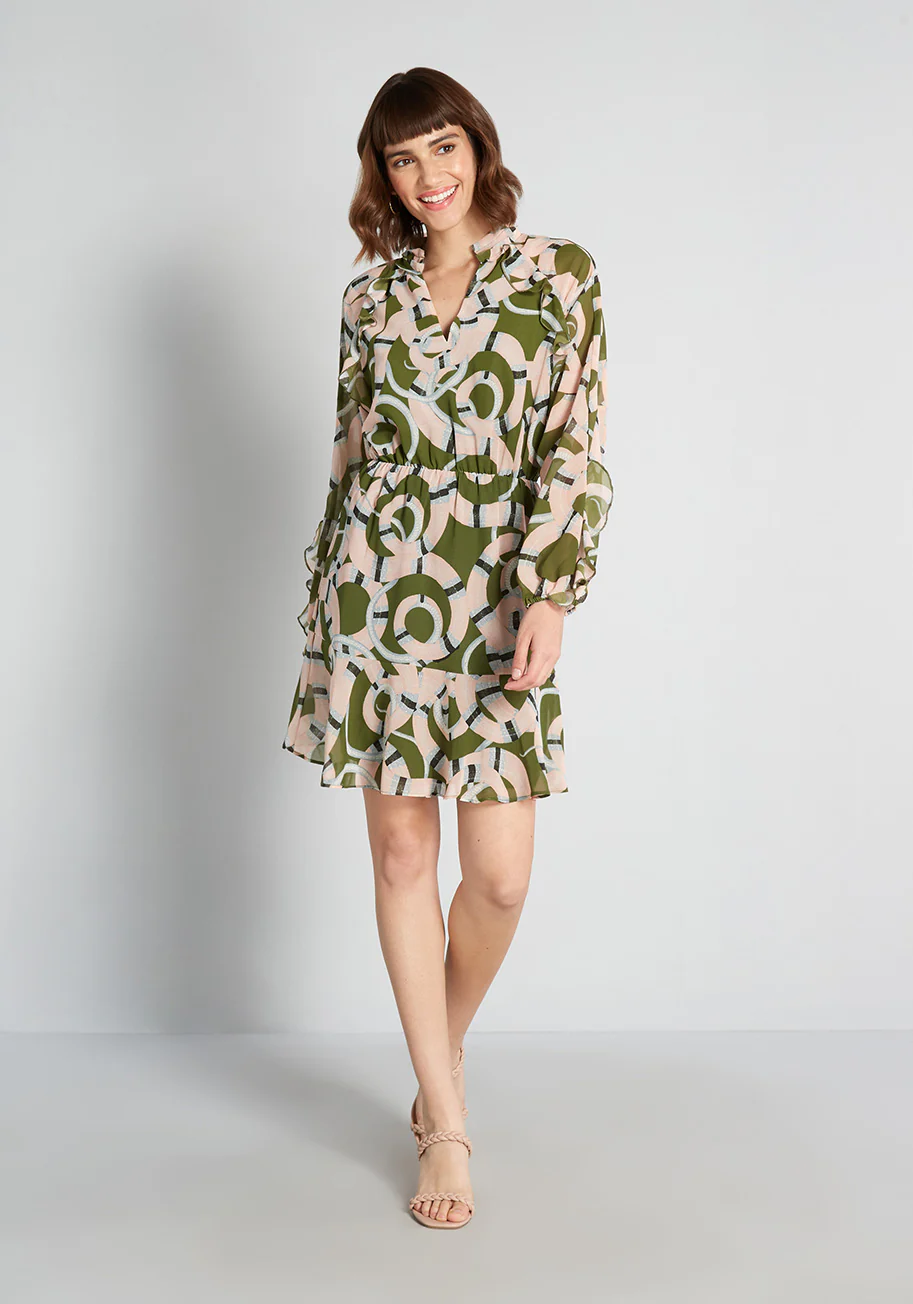 Medusa Moments Mini Dress - Olabens