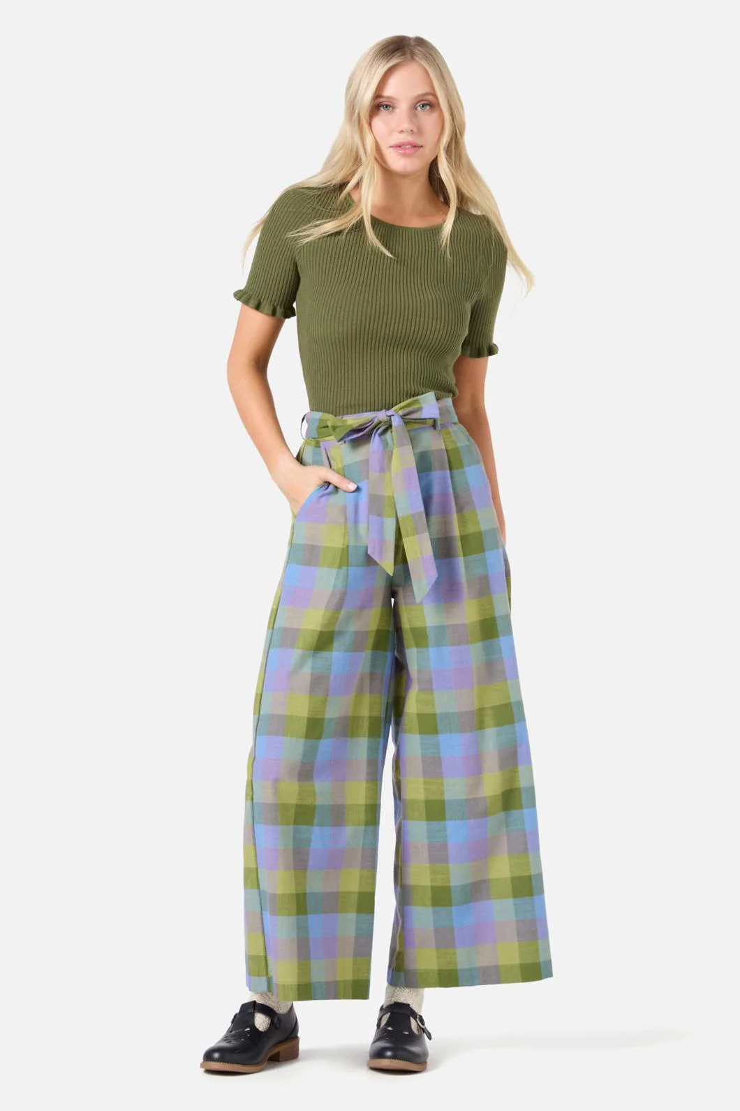 Maxine Check Culotte - Olabens