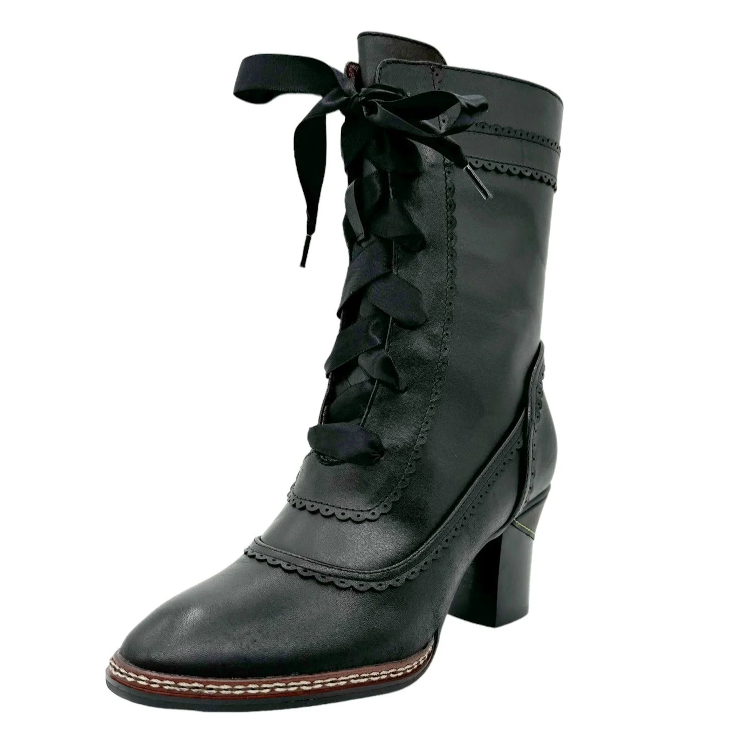 Glimpse Victorian Booties - Olabens