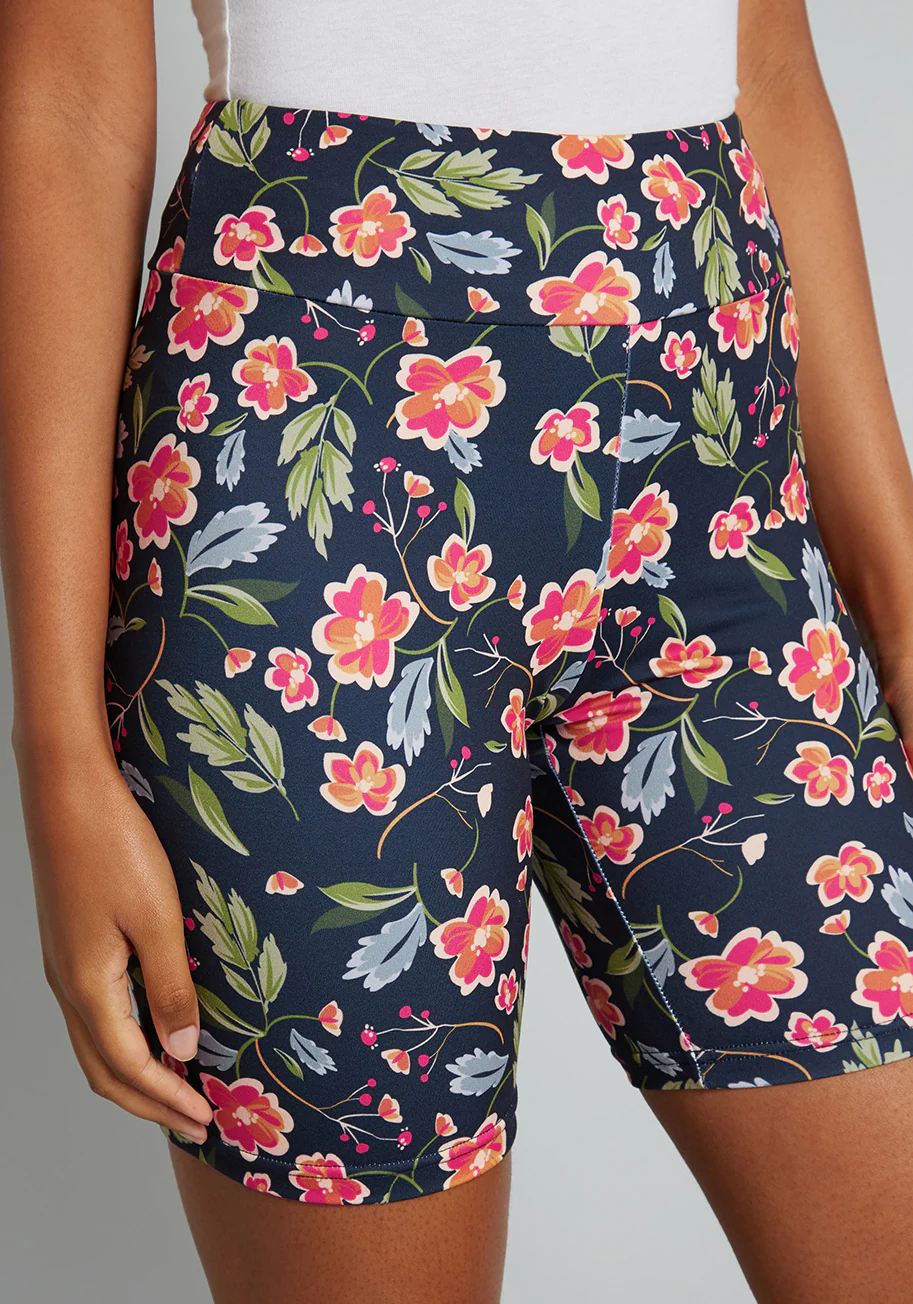 Blazing Cycling Trails Bike Shorts - Olabens