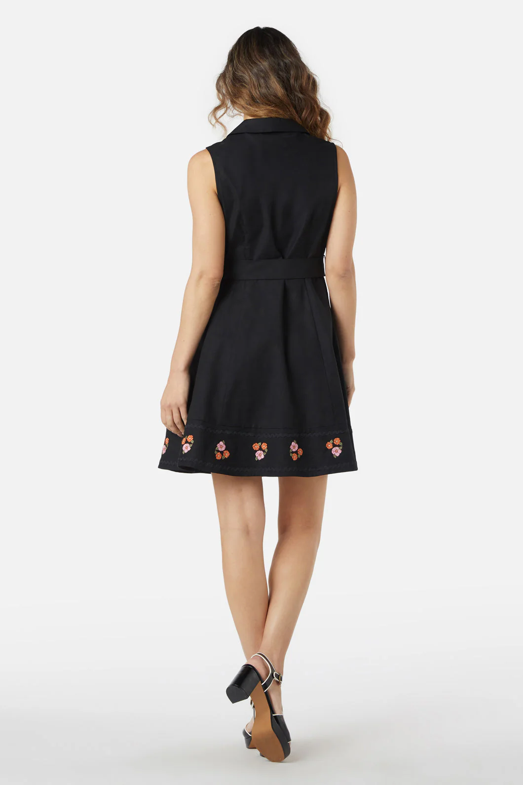 Petal Embroidered Dress - Olabens