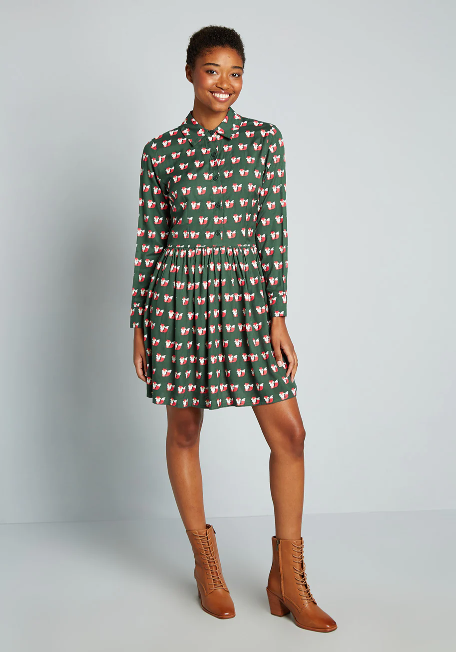 Proportions For Foxes Shirt Dress - Olabens