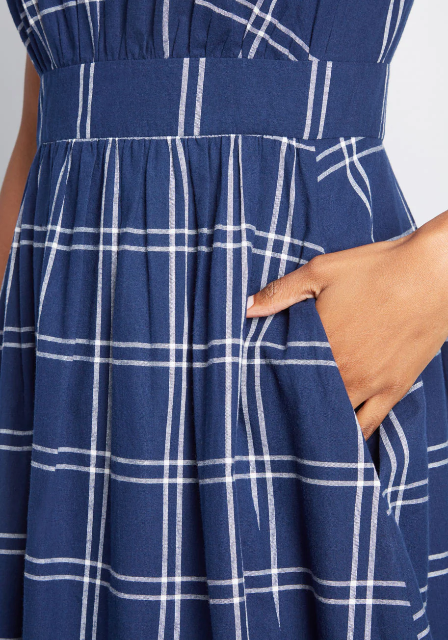 Too Much Fun A-Line Dress - Olabens