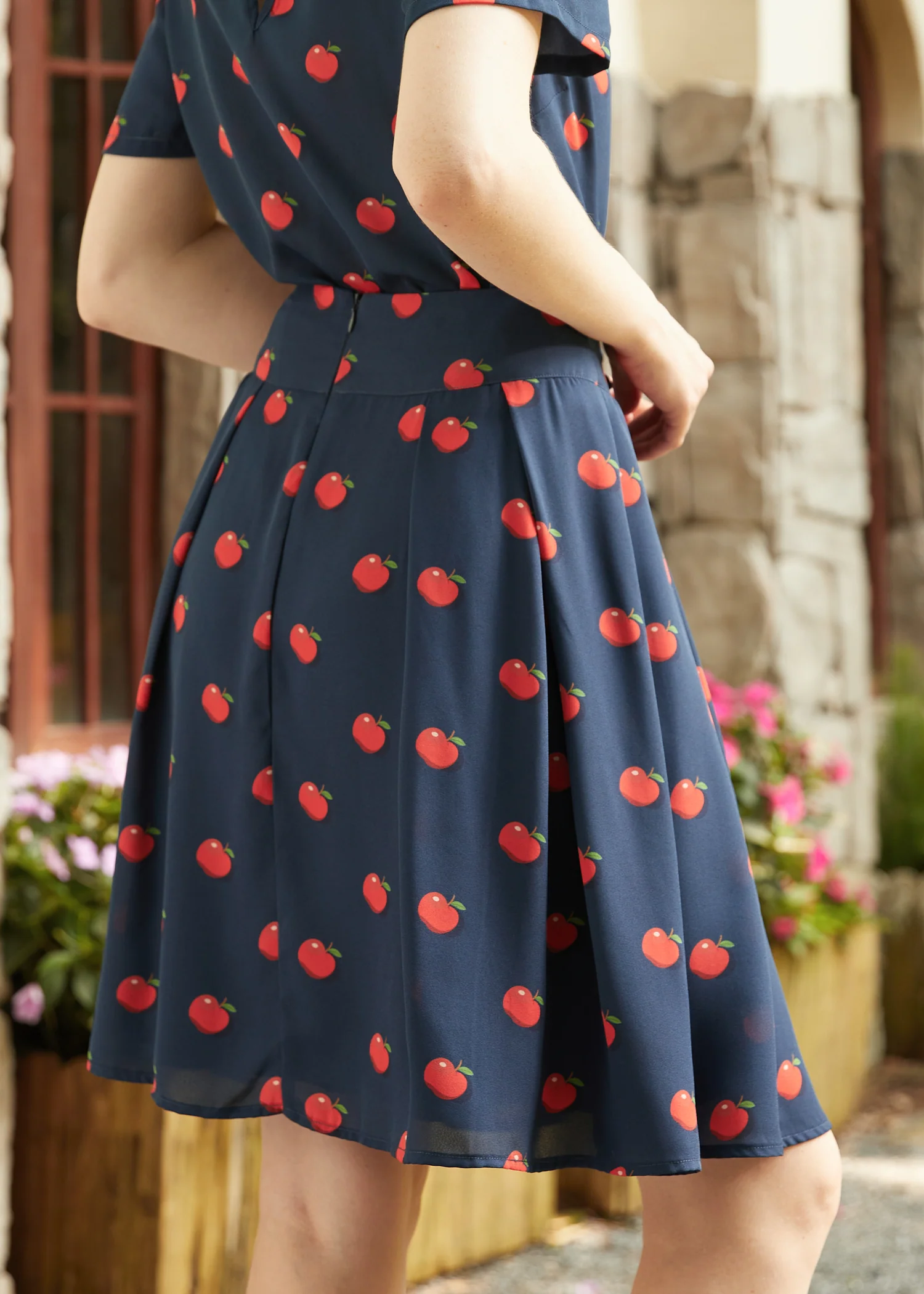 Always an Antique High Waisted A-Line Skirt - Olabens