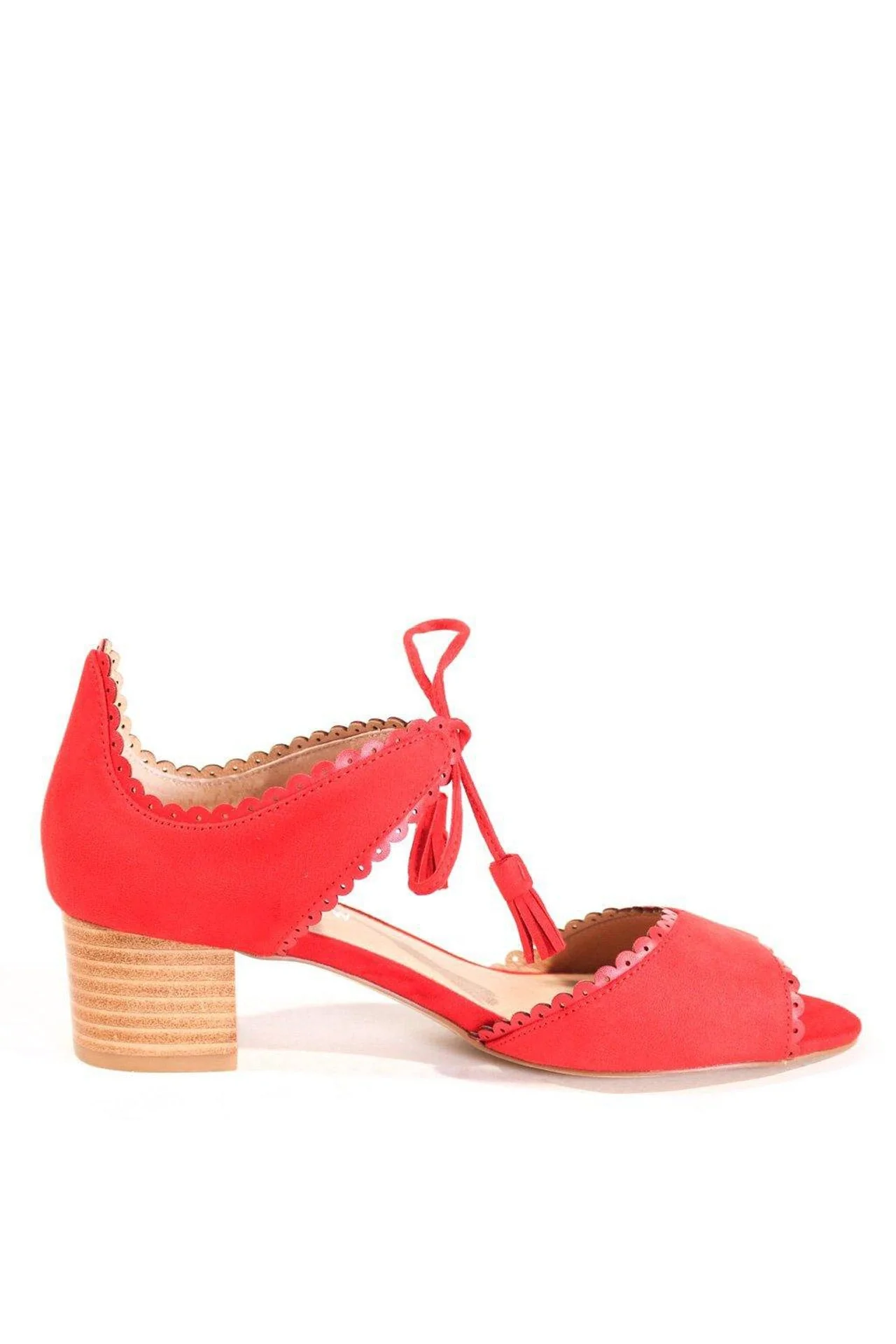 Casino Block-Heel Sandals - Olabens