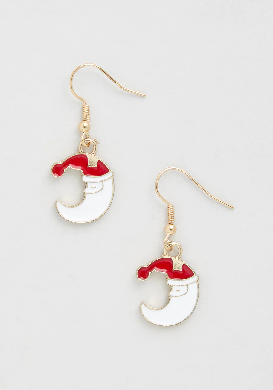 Goodnight Santa Earrings - Olabens