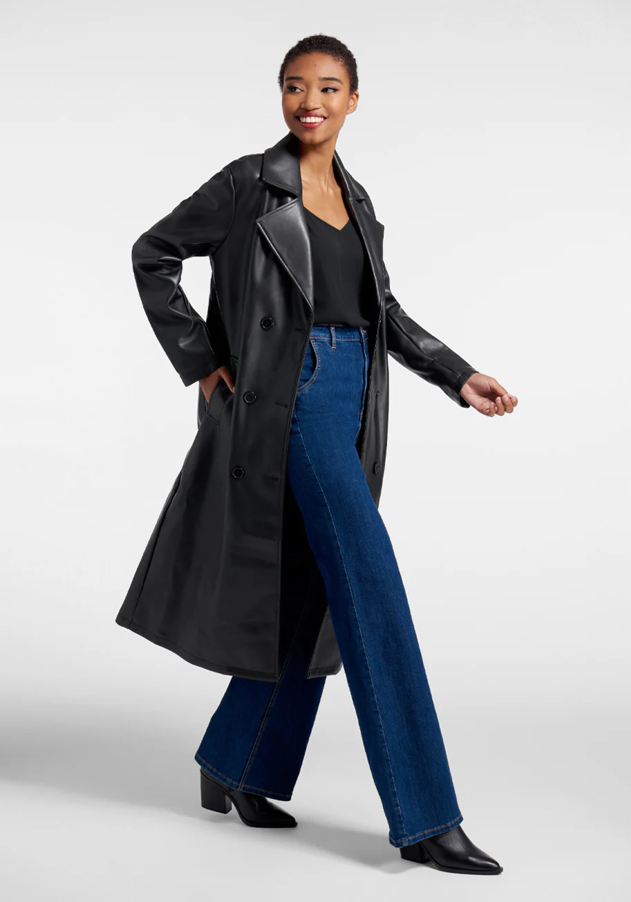Out From The Shadows Trench Coat - Olabens