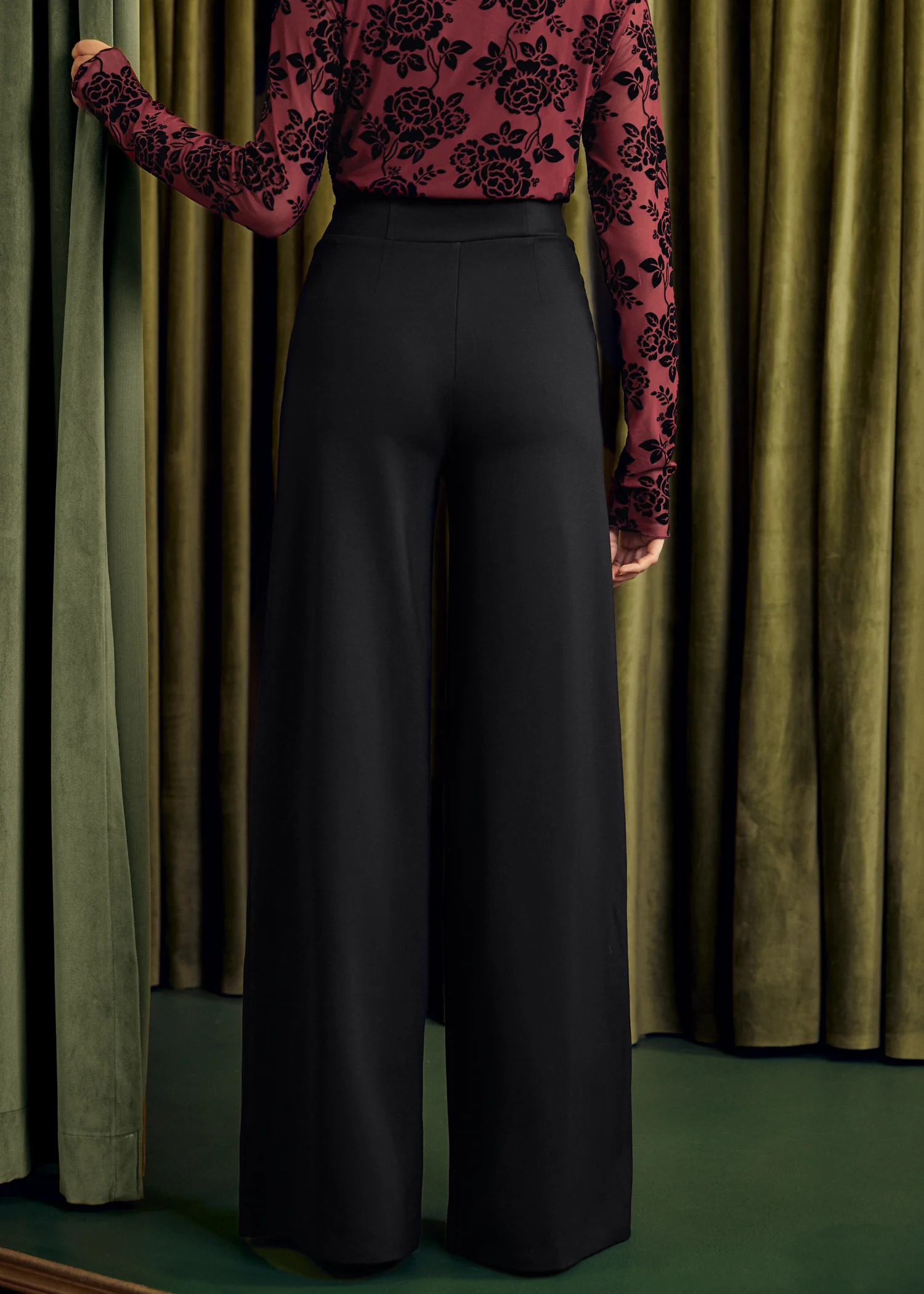 Bop 'Til You Drop High Waist Wide Leg Pants - Olabens