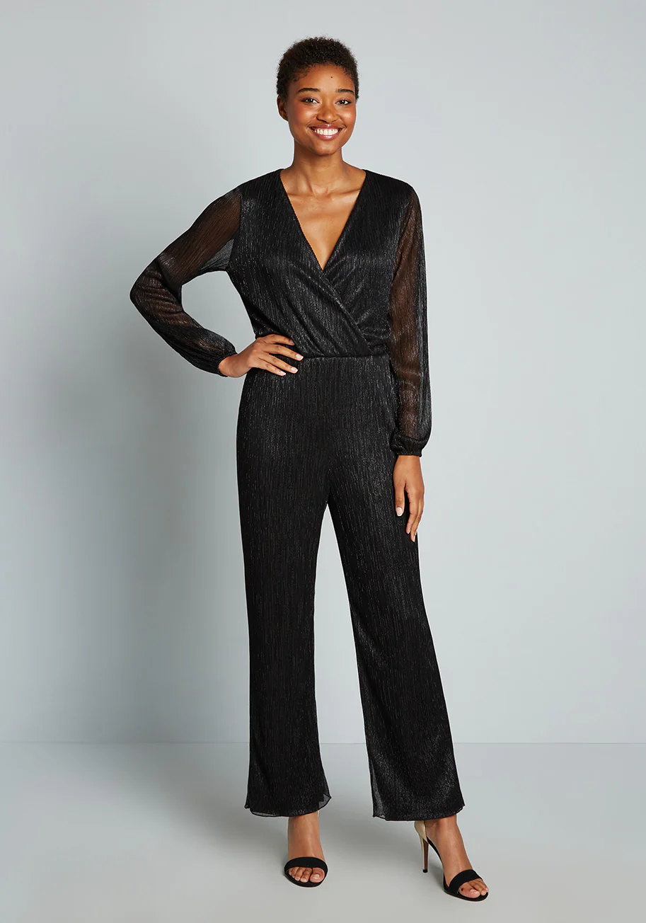 Shimmering and Svelte Jumpsuit - Olabens