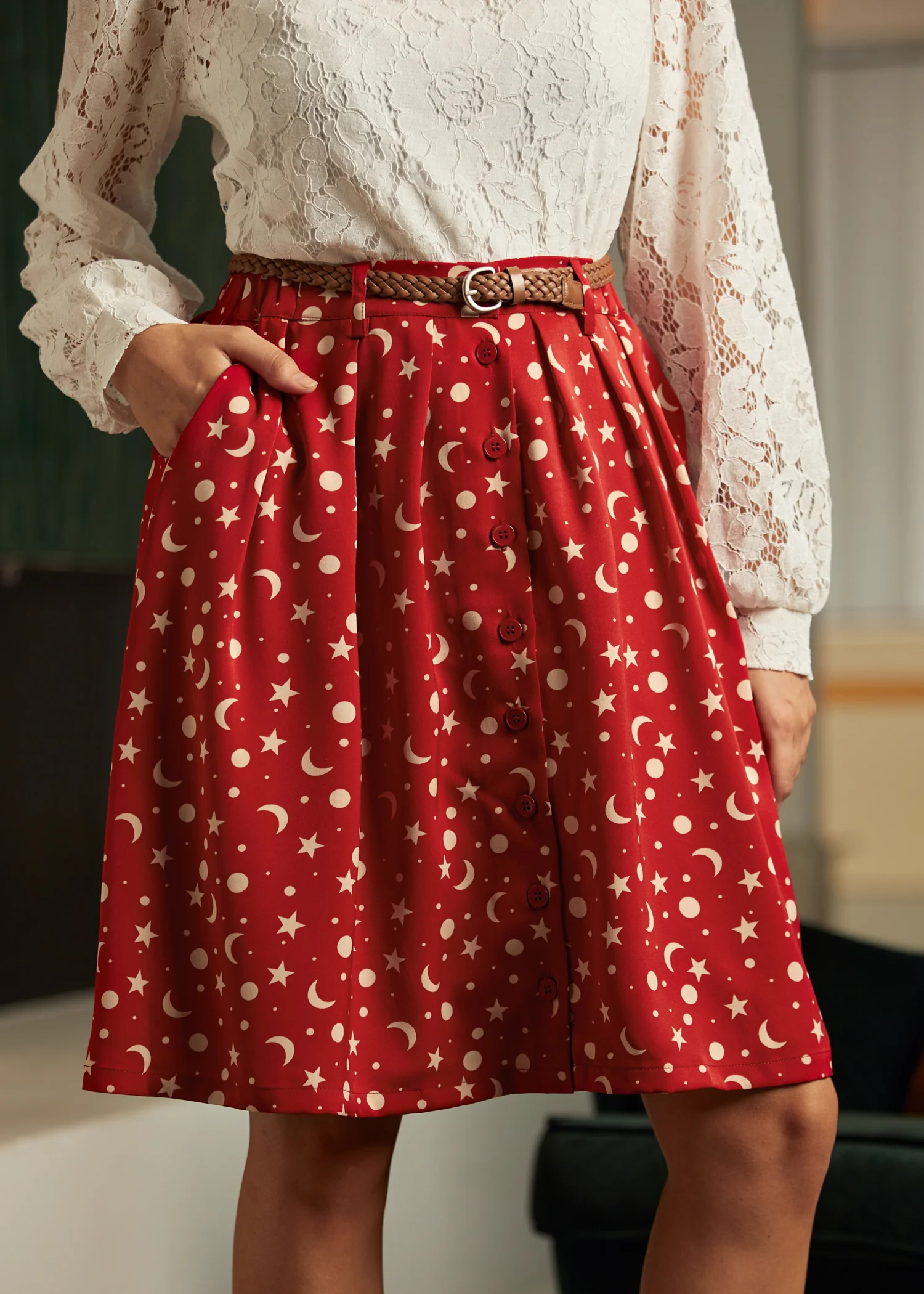 Bookstore's Best Skirt - Olabens