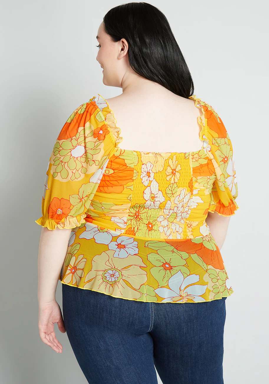 Summer Escape Upstate Peplum Top - Olabens