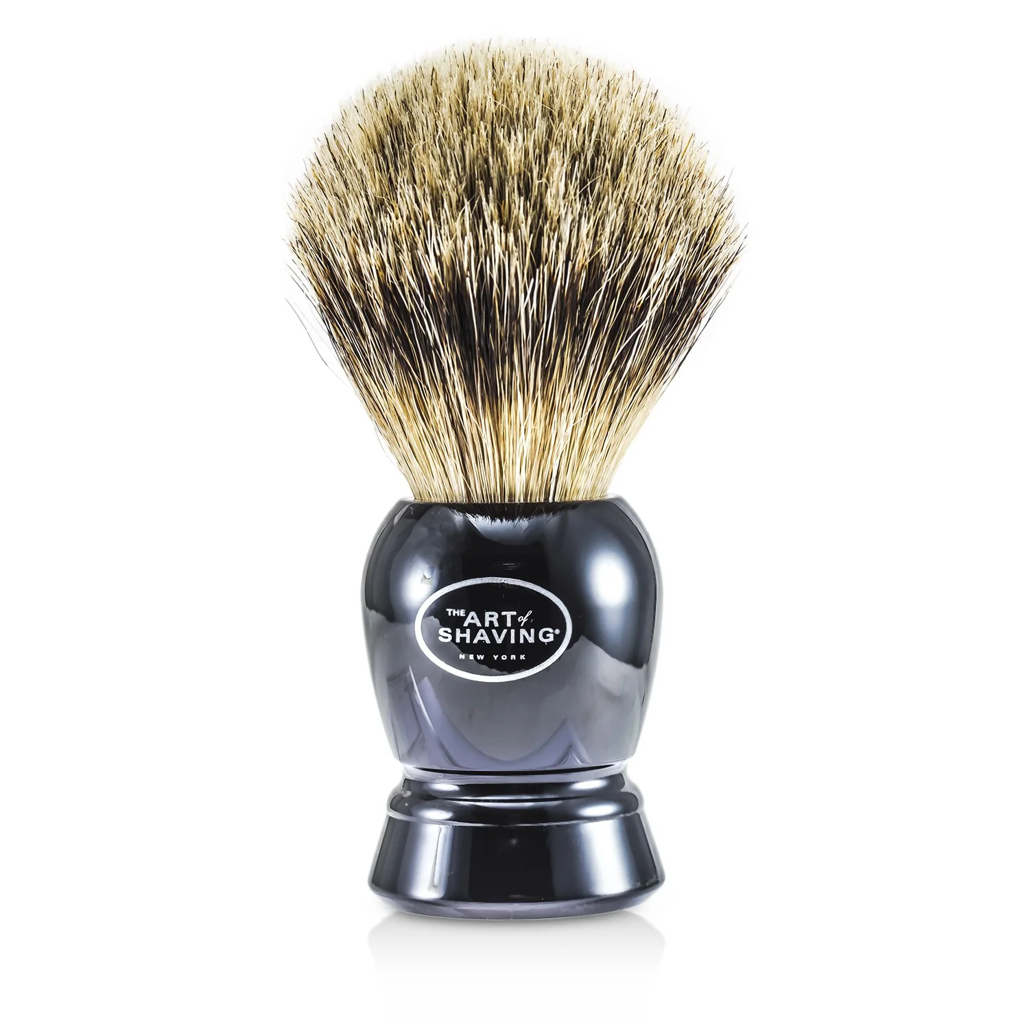 The Art Of Shaving Fine Badger Shaving Brush - Black  1pc - Olabens