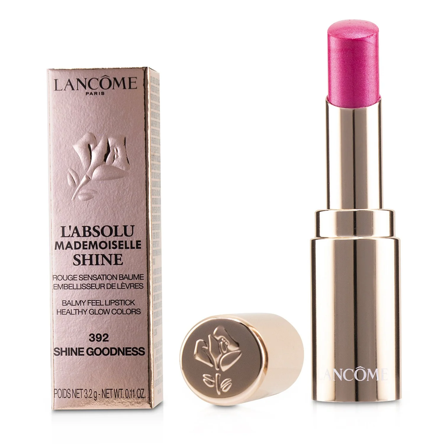 Lancome L'Absolu Mademoiselle Shine Balmy Feel Lipstick - # 274 Love To Shine  3.2g/0.11oz - Olabens