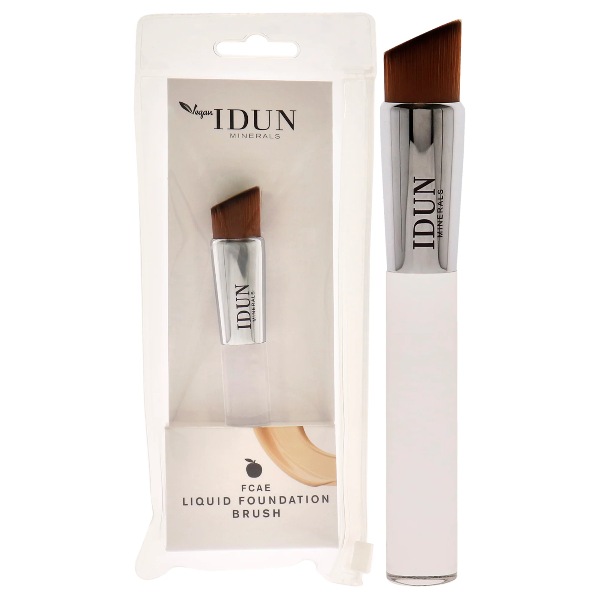 Liquid Foundation Brush - 004 by Idun Minerals for Women - 1 Pc Brush - Olabens