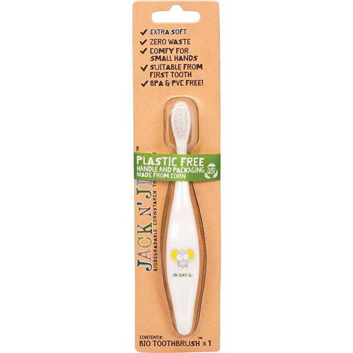 Jack N' Jill Bio Toothbrush Elephant - Olabens