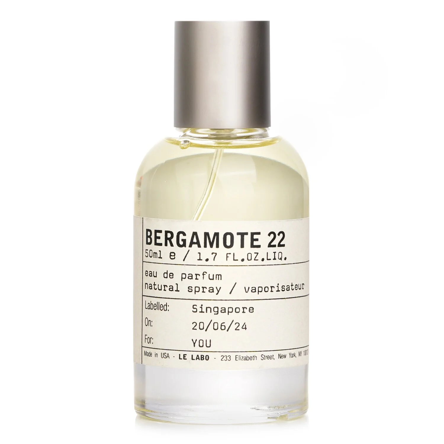 Le Labo Bergamote 22 Eau De Parfum Spray  50ml/1.7oz - Olabens