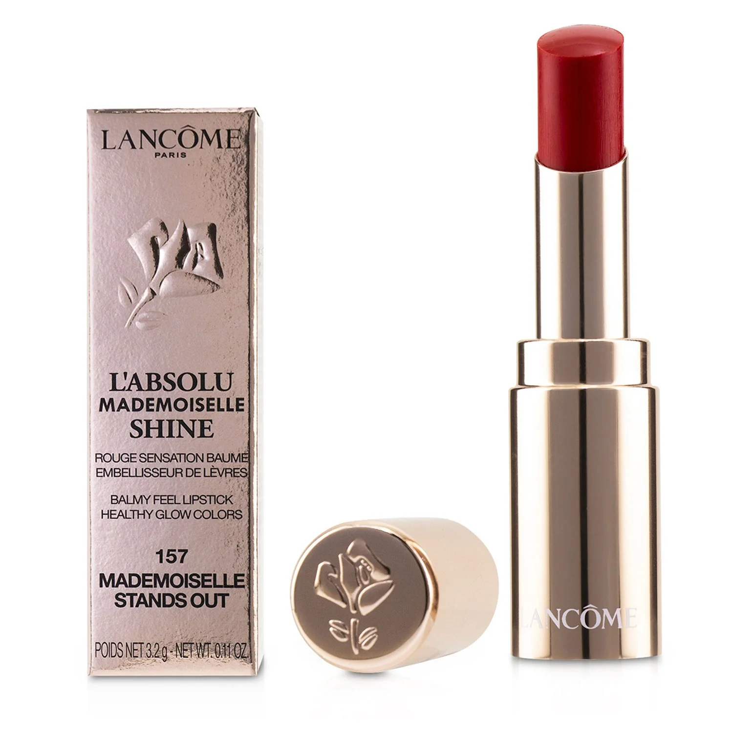 Lancome L'Absolu Mademoiselle Shine Balmy Feel Lipstick - # 274 Love To Shine  3.2g/0.11oz - Olabens