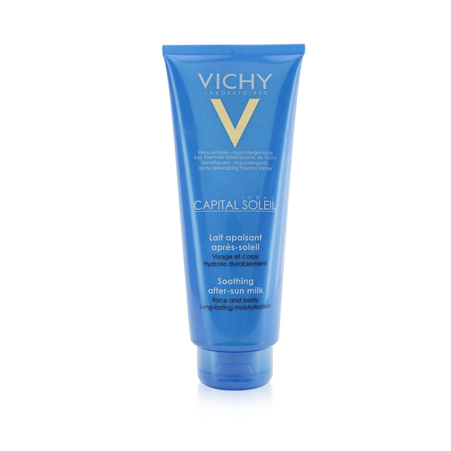 Vichy Capital Soleil Soothing After-Sun Milk (Face & Body)  300ml/10.1oz - Olabens