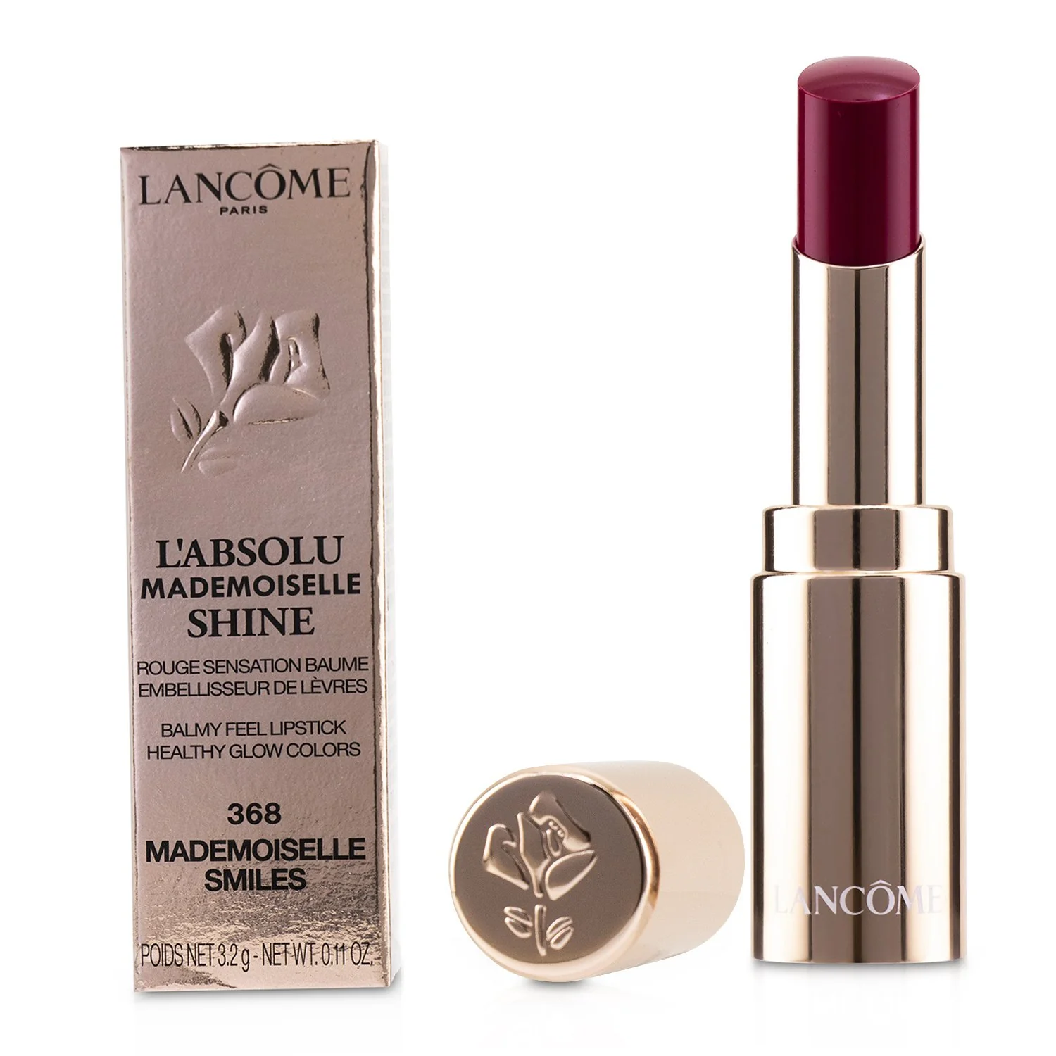 Lancome L'Absolu Mademoiselle Shine Balmy Feel Lipstick - # 274 Love To Shine  3.2g/0.11oz - Olabens