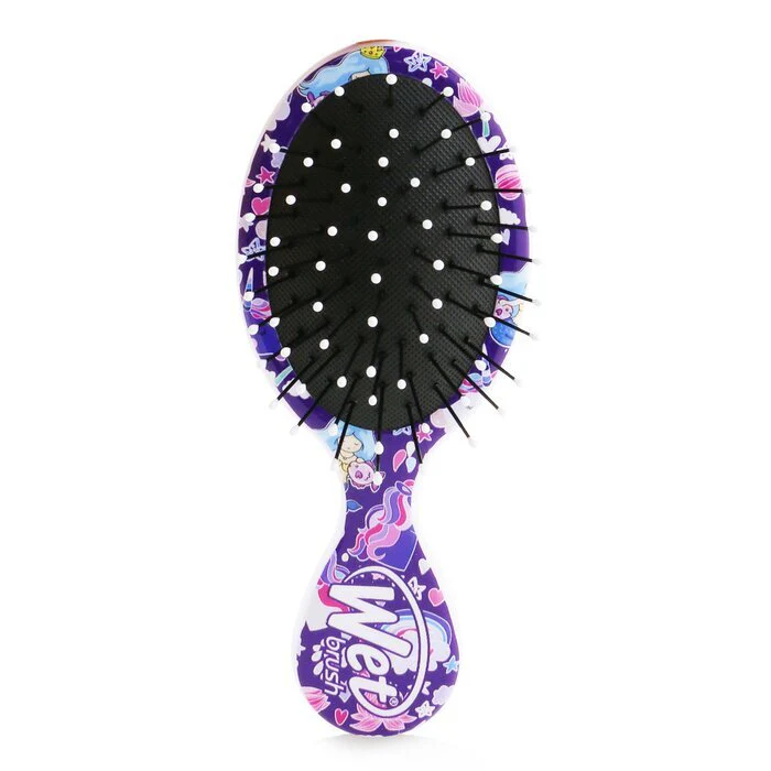 Wet Brush Mini Detangler Happy Hair - # Mermaids & Unicorns 1pc - Olabens