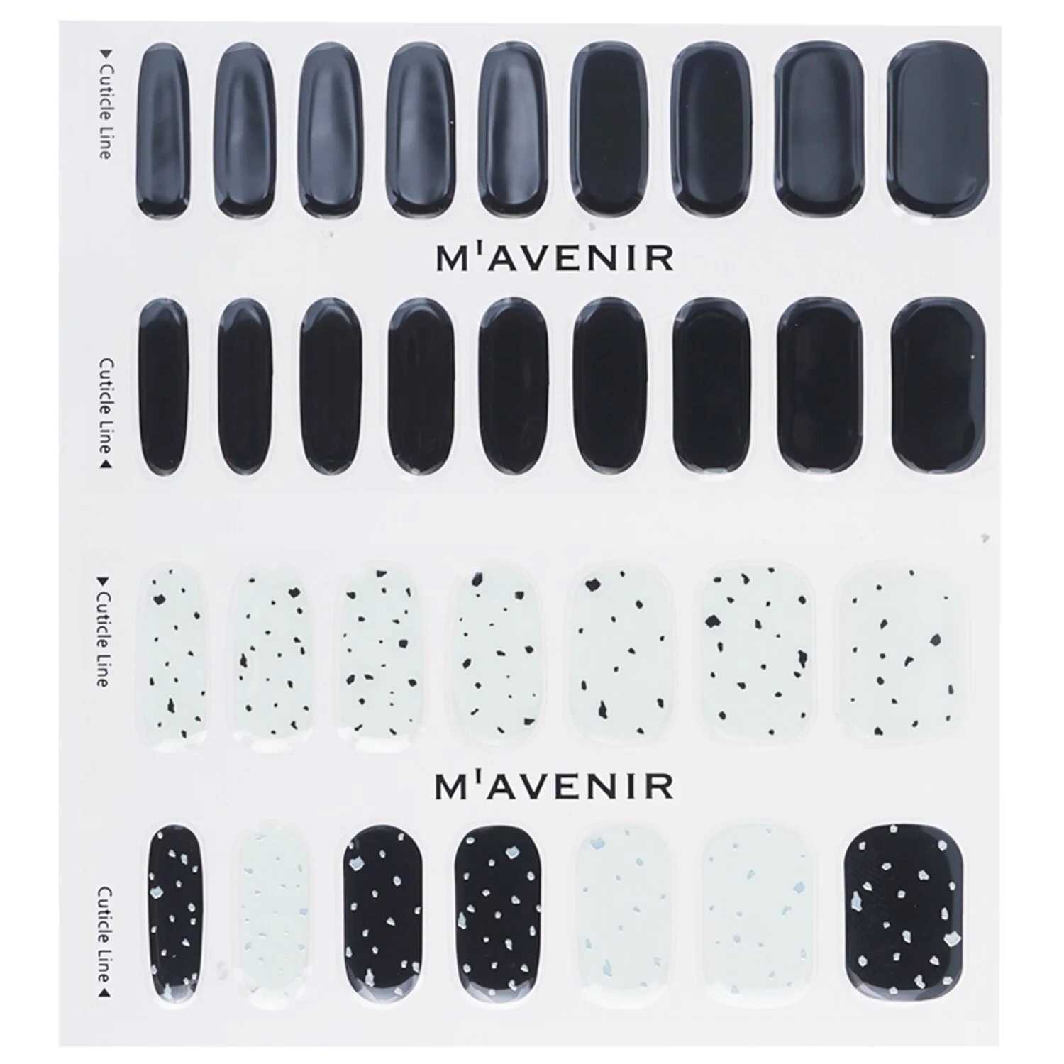 Mavenir Nail Sticker (Pink) - # Brillante Rose Nail  32pcs - Olabens