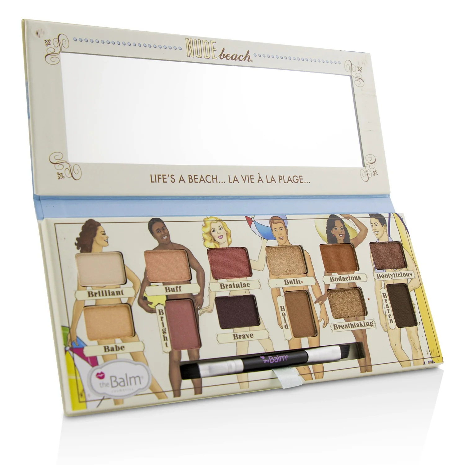 TheBalm Nude Beach Vol. 3 Nude Eyeshadow Palette  9.6g/0.336oz - Olabens
