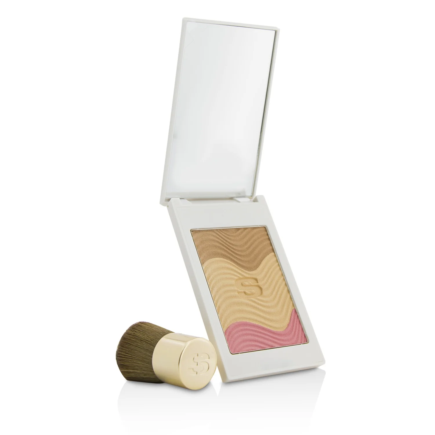 Sisley Phyto Touche Sun Glow Powder With Brush - # Trio Miel Cannelle  11g/0.38oz - Olabens