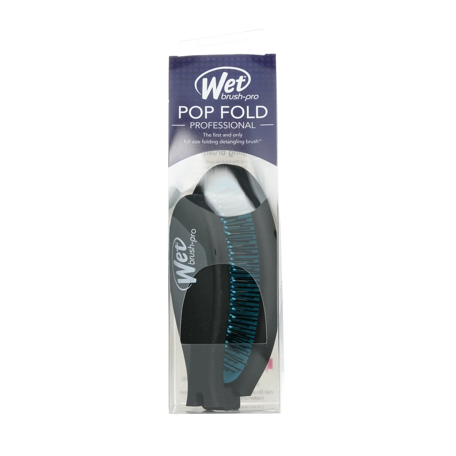 Wet Brush Pro Pop Fold - # Blue  1pcs - Olabens