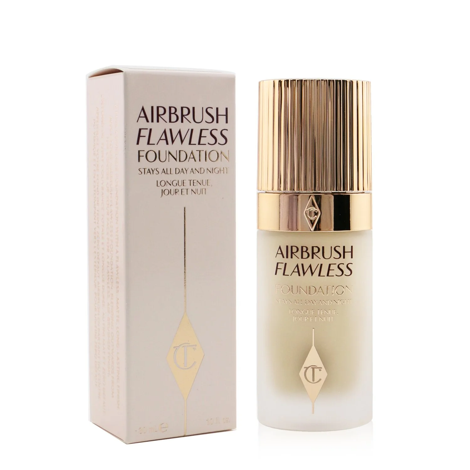 Charlotte Tilbury Airbrush Flawless Foundation - # 6 Neutral  30ml/1oz - Olabens