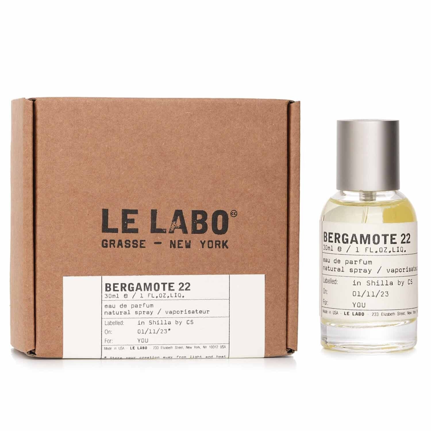 Le Labo Bergamote 22 Eau De Parfum Spray  50ml/1.7oz - Olabens