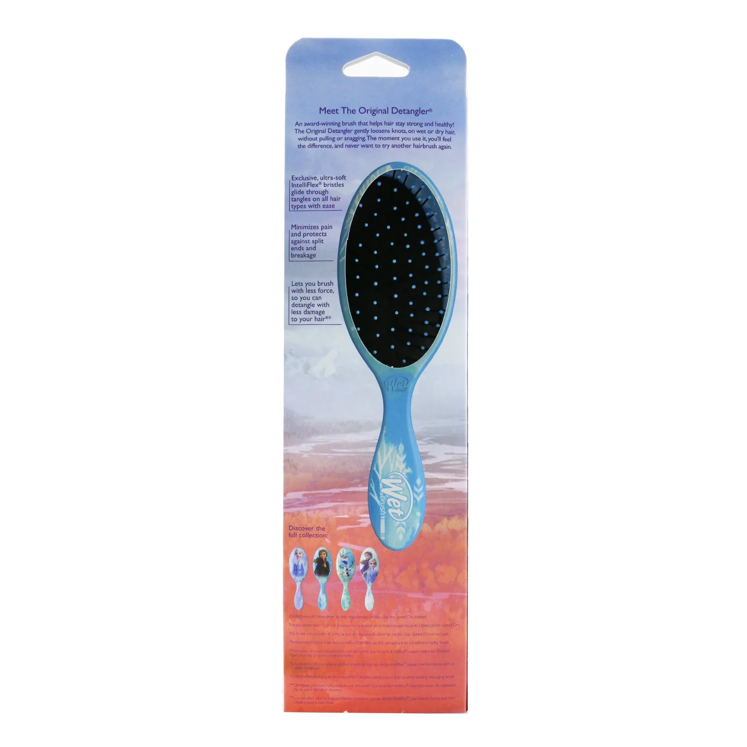 Wet Brush Original Detangler Disney Frozen II - # Anna Guiding Spirit  1pc - Olabens