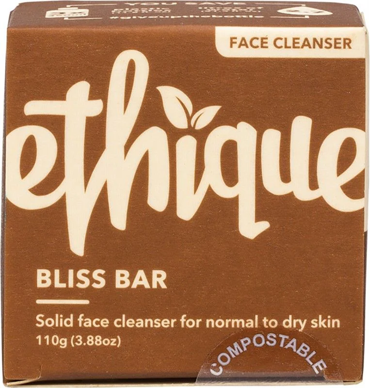 Ethique Solid Face Cleanser Bar Bliss Bar 110g - Olabens