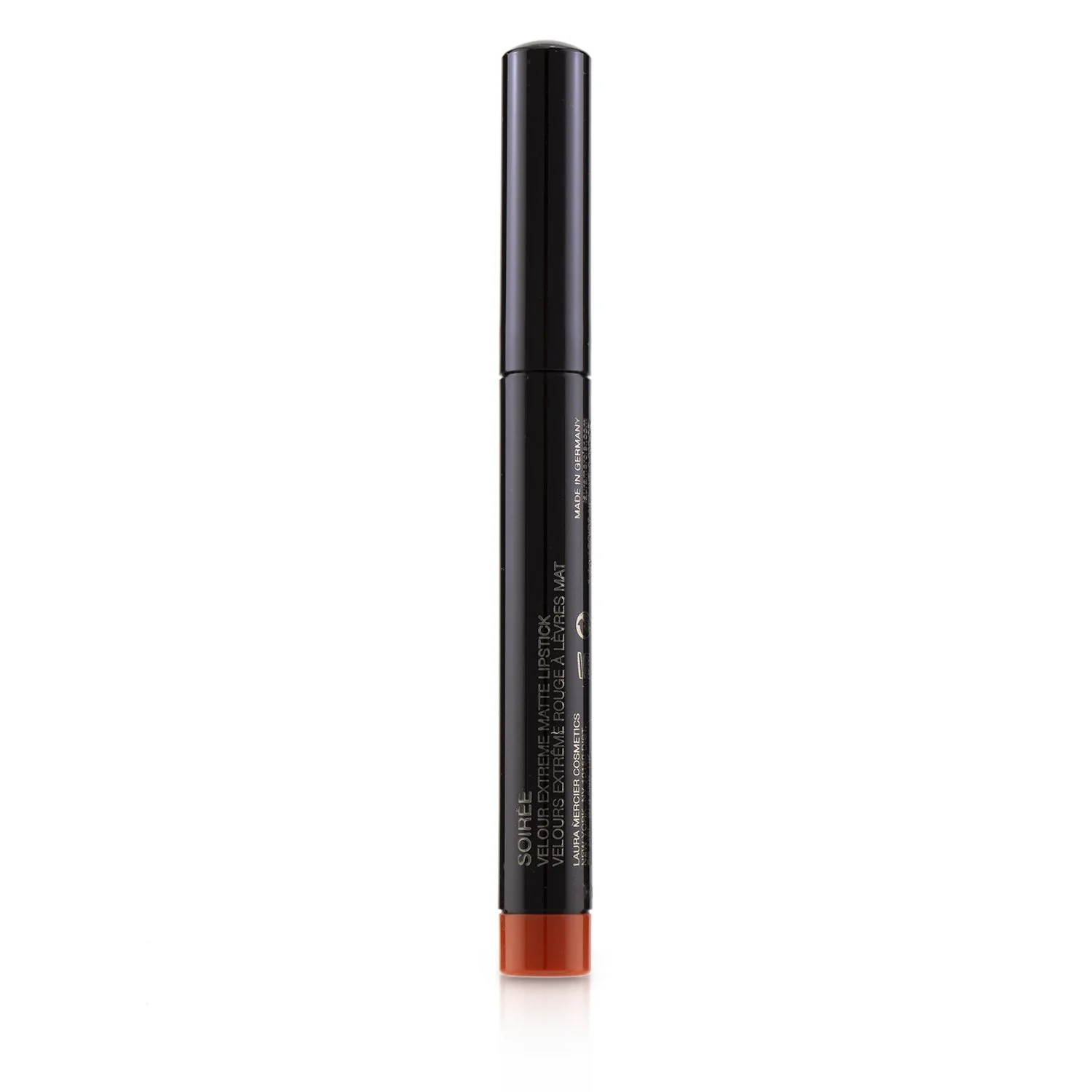 Laura Mercier Velour Extreme Matte Lipstick - # Vibe (Medium Beige Nude) (Unboxed)  1.4g/0.035oz - Olabens