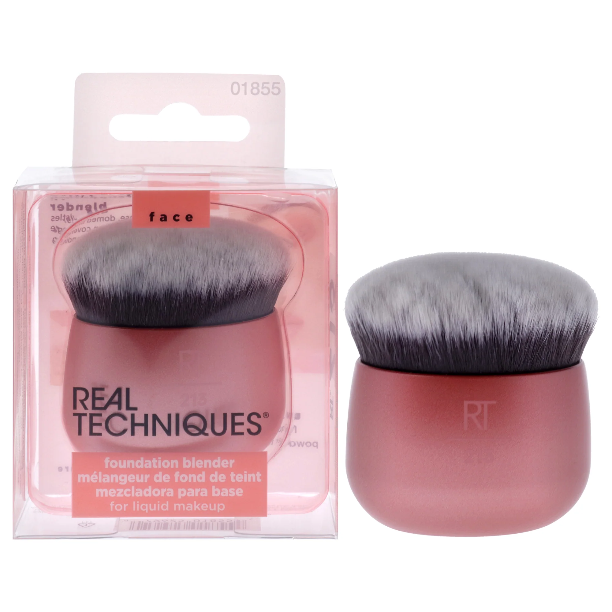 Real Techniques Foundation Blender for Liquid Makeup - 213 by Real Techniques for Women - 1 Pc Brush - Olabens