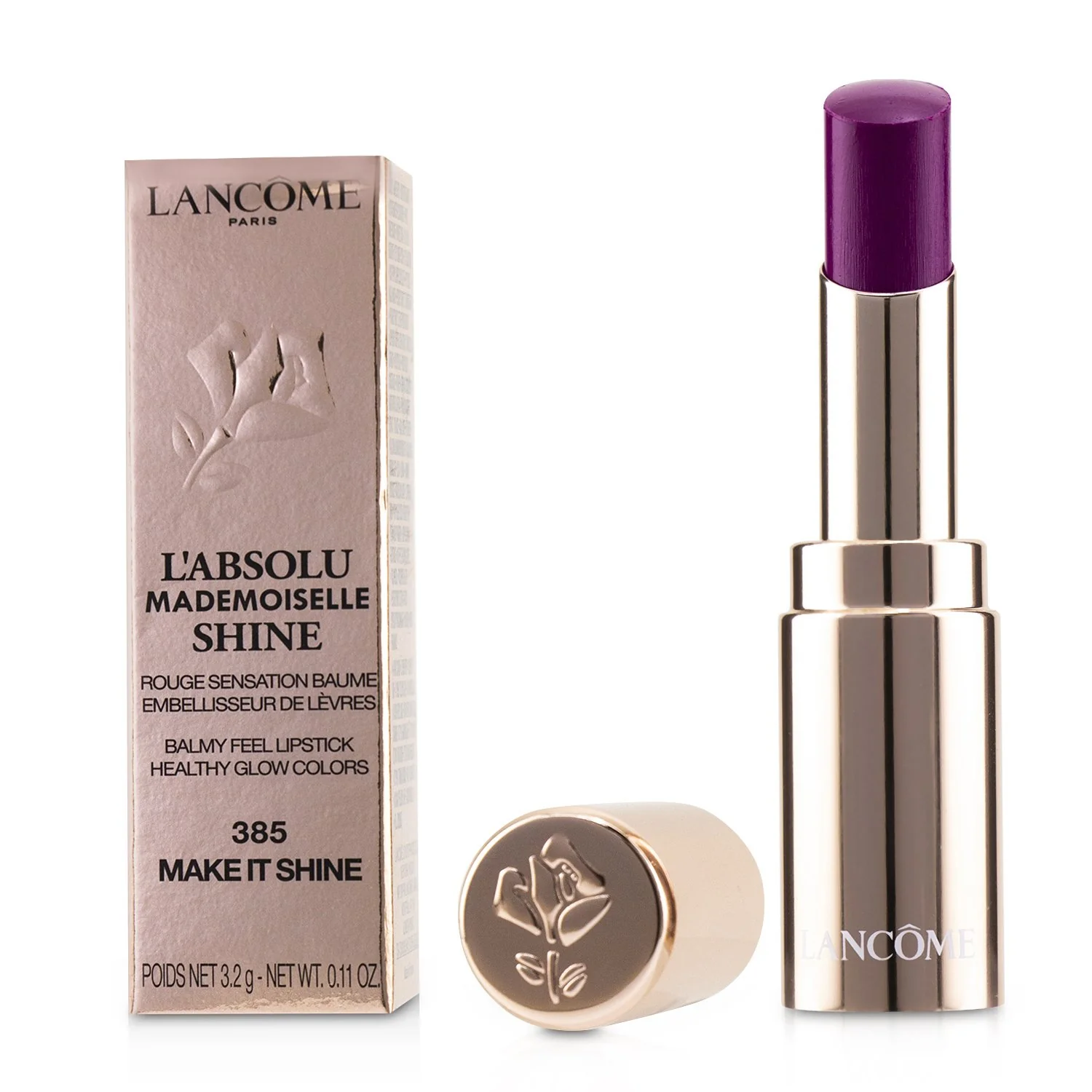 Lancome L'Absolu Mademoiselle Shine Balmy Feel Lipstick - # 274 Love To Shine  3.2g/0.11oz - Olabens