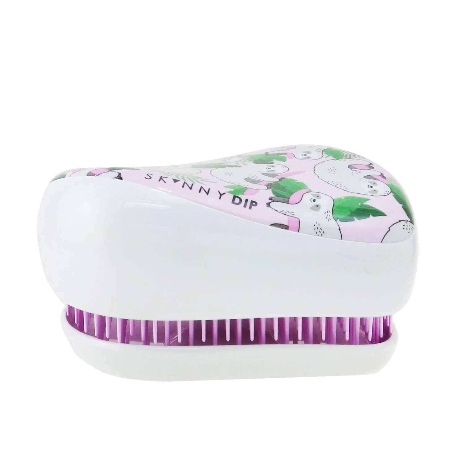 Tangle Teezer Compact Styler On-The-Go Detangling Hair Brush - # Skinny Dip So Sloth  1pc - Olabens