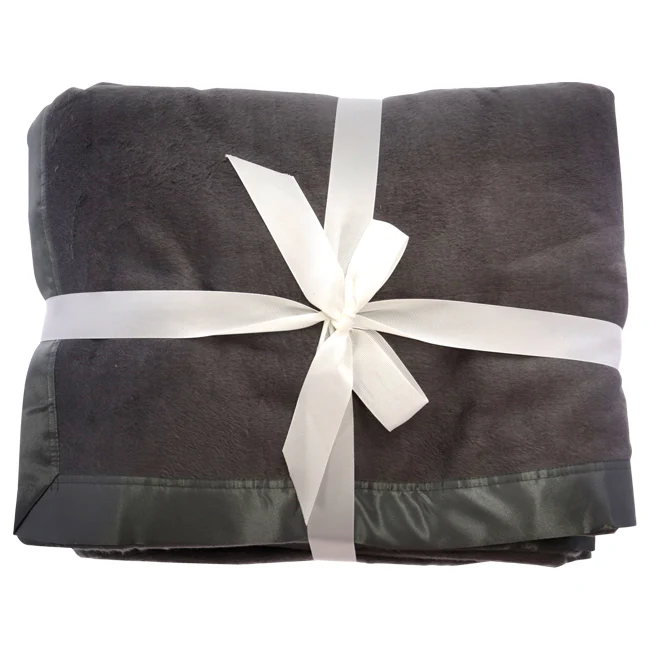 Bamboo Brushed Fleece Blanket - Onyx-King by Cariloha for Unisex - 1 Pc Blanket - Olabens