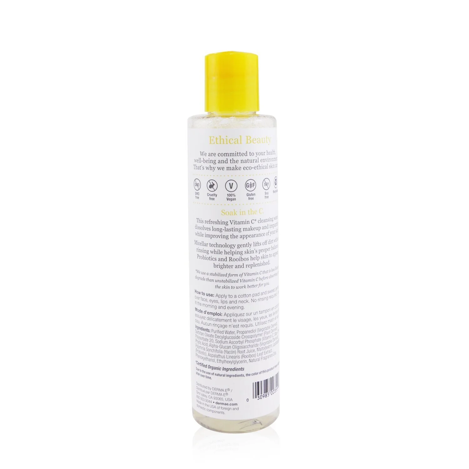 Derma E Vitamin C Micellar Cleansing Water - Olabens