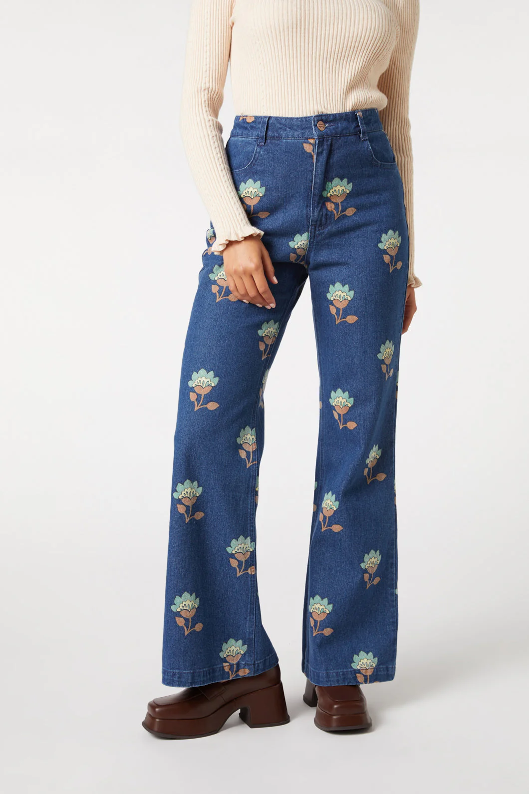 Bygone Beauty Balloon Sleeve Blouse