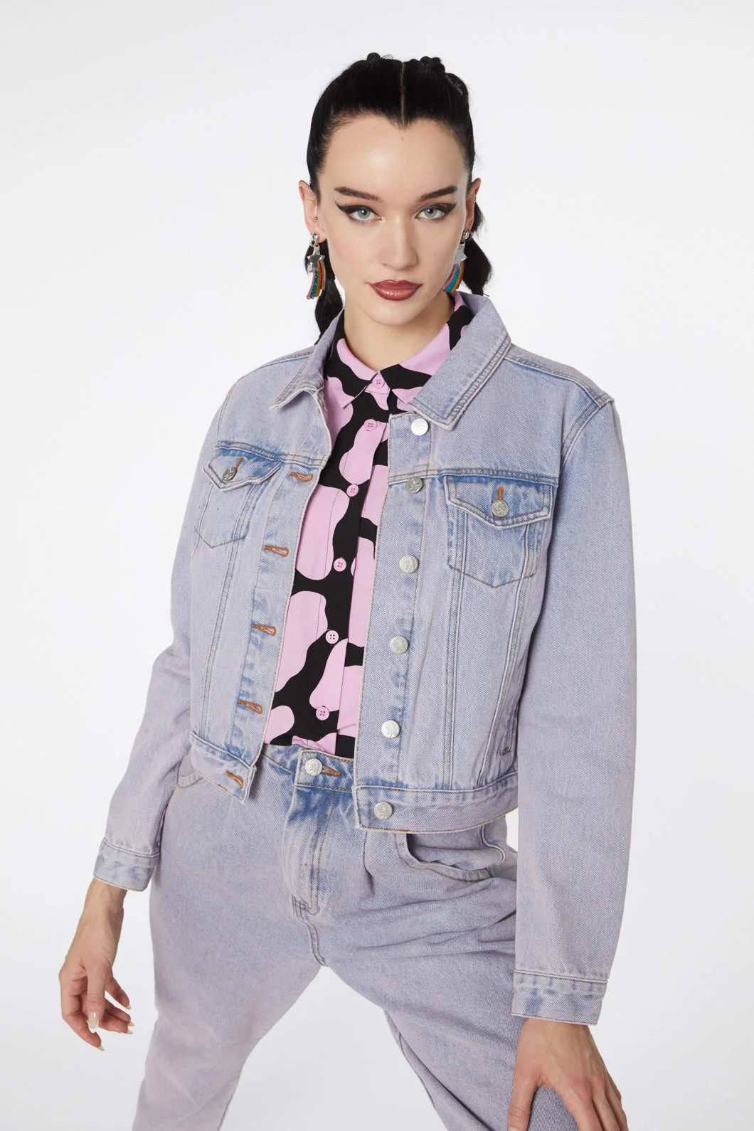Bygone Beauty Balloon Sleeve Blouse